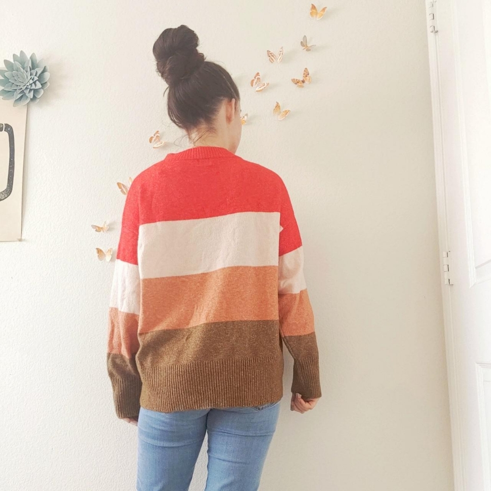Striped Target Sweater - Picture 3 of 4